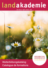 Landakademie Weiterbildungskatalog 1.26 jetzt erhältlich