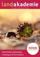 Landakademie Weiterbildungskatalog 3.25 jetzt erhältlich